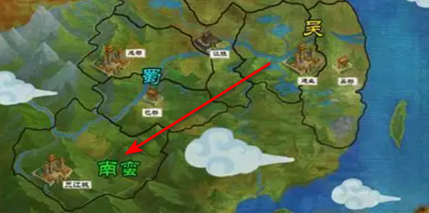 QQ 三国南蛮行脚商怎么找-2