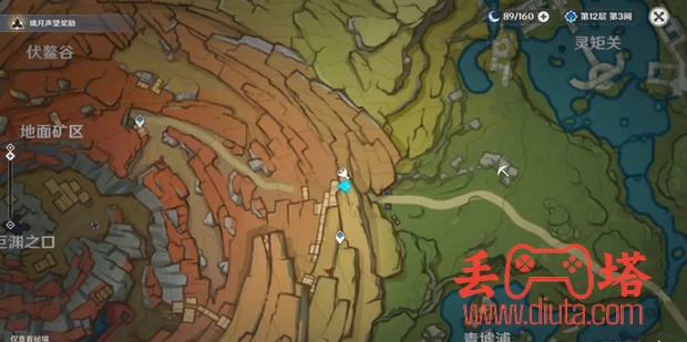 原神层岩巨渊老石位置分布图？-8