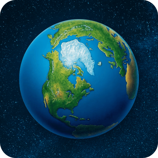 3D 卫星高清世界地图