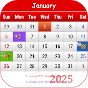 Nigeria Calendar 2025