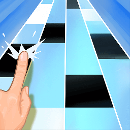 白块儿达人-节奏盒子钢琴黑白块